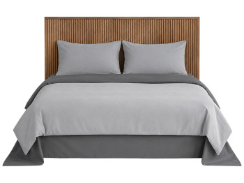 Комплект постельного белья Soho, полуторный, Light gray, Dark gray, 150х200 см, 4 предмета