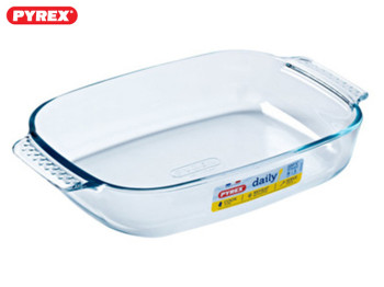 Форма для запекания жаропрочная Pyrex Daily прямоугольная 31x20x6см 1,8л 89146