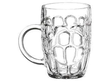 Бокал пивной с ручкой, 600мл (цена за 1шт)