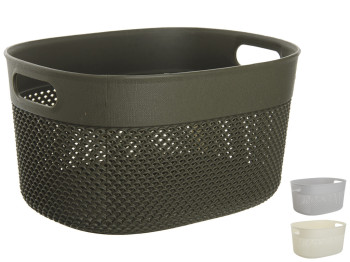 Корзина-плетенка с ручками S 22,7х17,3х12см