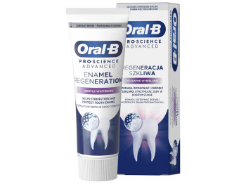 Паста зубна Oral-B Pro-Science Відновлення емалі, Делікатне відбілювання, 75мл