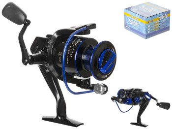 Катушка Sams Fish Sky 3000 4+1bb металлическая шпуля, обороты 5.2:1