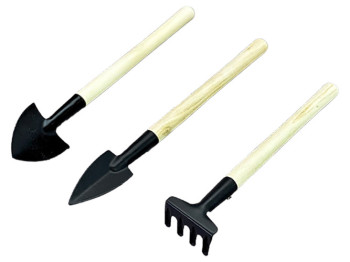 Садовий набір (ціна за набір 3 предмети) 21см