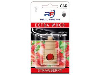 Освежитель воздуха жидкий Real Fresh Extra Wood, Strawberry, 5мл