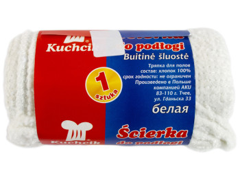 Тряпка половая Kuchcik 50x58см белая