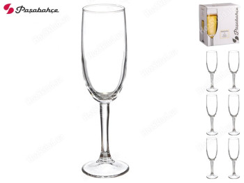 Бокалы Pasabahce Imperial для шампанского 150мл (цена за набор 6шт)