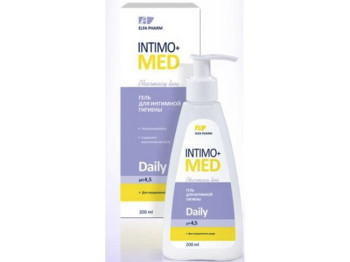 Гель для інтимної гігієни "Elfa Pharm" Intimo+med Daily 200мл