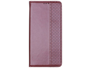 Чехол-книжка Chess Skin для Xiaomi Redmi 12C, цвет Bordo