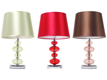 Лампа з абажуром, 27,5см, 3 дизайни
