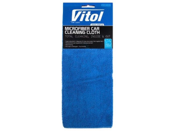 Салфетка микрофибра VSC3030, универсальная, 30х30см, синяя