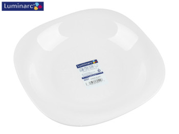 Тарелка суповая Luminarc "Carine white" 21см 95146
