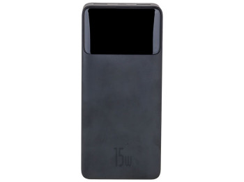Универсальная мобильная батарея Baseus PPDML-K Bipow 15W 30000 mAh Цвет Чёрный, 01
