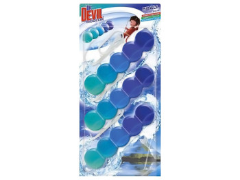 Туалетные шарики Dr.Devil WC BiColor Полярная вода, 3х35г