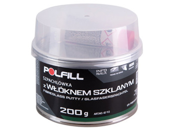 Шпаклевка со стекловолокном Polfill из зао. 200г (43113)