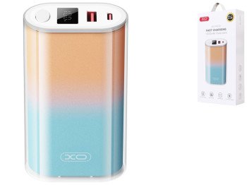 Power Bank XO PR222 QC22.5W PD20W 10000 mAh Цвет Синий жёлтый