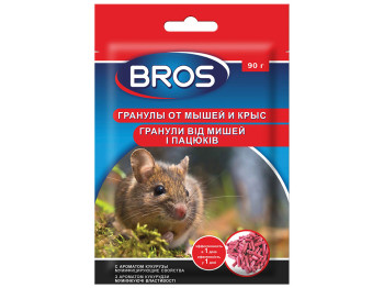 Засіб родентицидний BROS гранули від мишей і щурів 90г