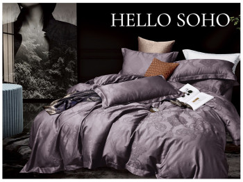 Комплект постільної білизни Soho Євро Boutique, 200x230см, Venzel Violet, 6900069939904