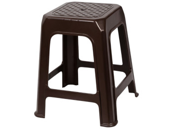 Табурет R plastic, коричневый, 36x36x43,5см, 00002