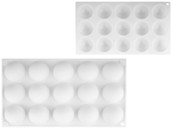 Форма для выпечки силиконовая Stenson на 15 емкостей 27,8х2,4х16,4см