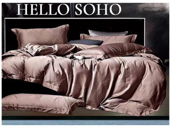 Комплект постельного белья Soho Евро Boutique, 200x230см, Wave Сappuccino, 6900069940030