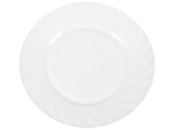 Тарелка стеклокерамическая белая 8 20см