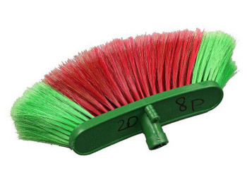 Щётка для мытья авто, 8 рядов, 20см, без черенка