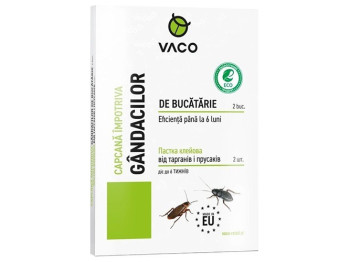 Ловушка клеевая от тараканов и прусаков Vaco Eco, 2шт
