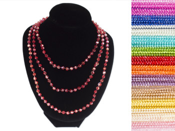 Бусы разноцветные