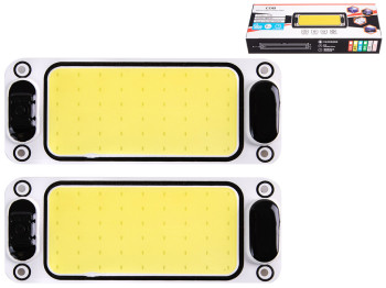 Лампа салона, 12-80V, 150х60х10мм (COB-54)