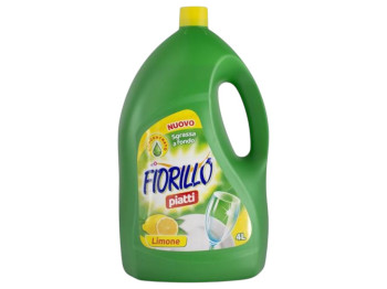 Средство для мытья посуды Fiorillo с ароматом лимона, 4л
