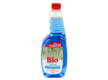 Миючий засіб для скла з нашатирним спиртом Bio Formula (запаска) 750мл