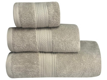 Рушник банний Soho Dense Smoke 30х50см, бавовна 100%, 8960069729422