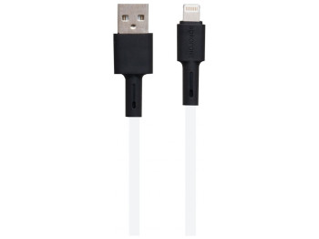 Кабель USB Borofone BX31 Silicone Lightning Колір Білий, 1м