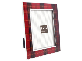 Фоторамка EVG, ONIX E09 Shell Red, металл, 10×15 см
