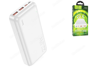 Універсальна Мобільна Батарея Hoco J101A Astute 22.5W fully compatible 20000 mAh Колір Білий