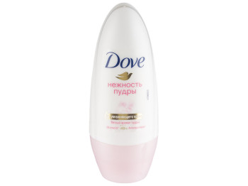 Дезодорант-антиперспірант кульковий Dove "Ніжність пудри" 48г 50мл