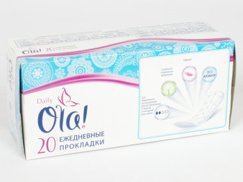 Прокладки "Ola" xx ежедневные 20шт