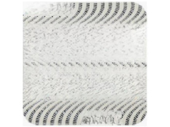Клеенка Lace, ПВХ, 1,37×20м, цвет белый, дизайн Wave (цена за рулон)