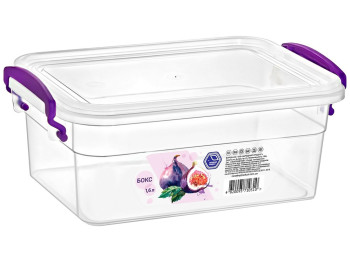 Бокс с ручками, 1,6л