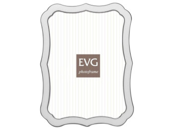 Фоторамка 10×15 см EVG, Onix Z03 White, метал, 12,1×17,5×1,5 см 6900071192366