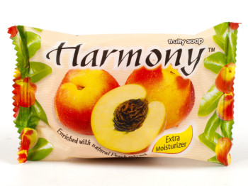 Мыло туалетное твердое "Harmony" Персик - увлажняющее 75гр Индонезия