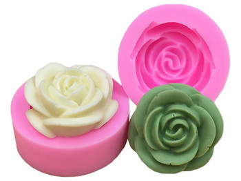 Форма силиконовая Stenson Роза 7х7х2,5см