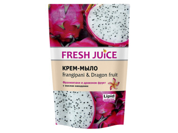 Крем-мыло жидкое Fresh Juice дой-пак Frangipani & Dragon fruit франжипани и драконов фрукт 460мл