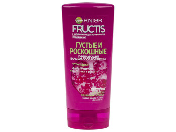 Бальзам-ополіскувач Garnier Fructis "Густі та розкішні" для волосся позбавленого густоти 200мл