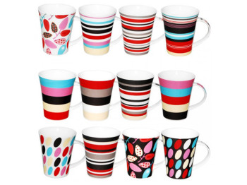 Чашка Яркое настроение 380мл (расцветка ассорти)