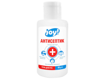Гель для очищення рук та шкірних покривів Joy! з антисептичним ефектом 50мл