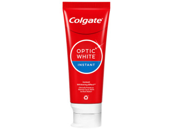 Зубная паста Colgate Optic White Сияющее отбеливание, с микрокристаллами, 75 мл