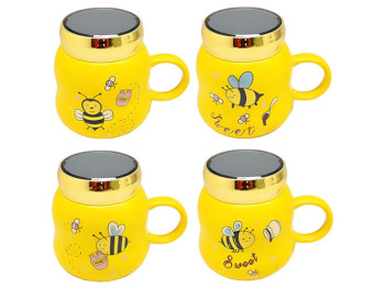 Чашка с закручивающейся крышкой Sweet bee 500мл