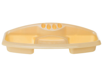 Полиця-мильниця R plastic, настінна, бежева, 19001