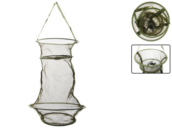 Садок рыболовный тканевый 33х50см